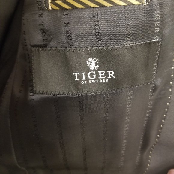 Tiger of Sweden Kalkin Black Suit 36R - Picture 2 of 6